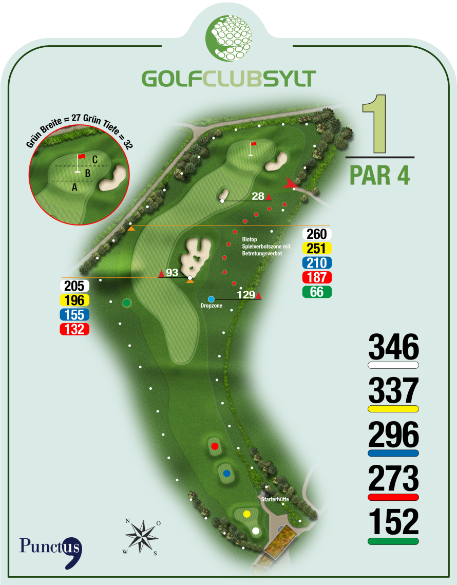 Golfbahn 1 | Par 4