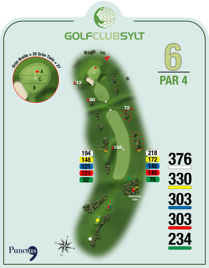 Golfbahn 6 | Par 4