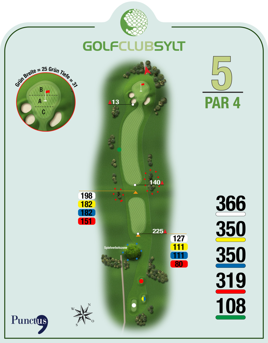 Golfbahn 5 | Par 4