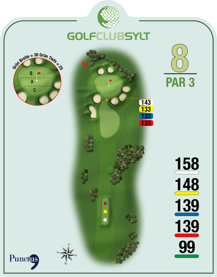 Golfbahn 8 | Par 3